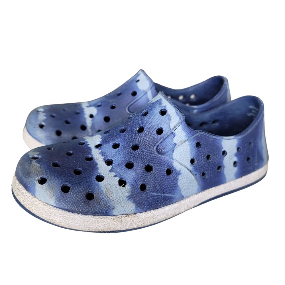 Cat & Jack Jese Blown EVA Slip-On Water beach summer Shoes Blue size 11 boys